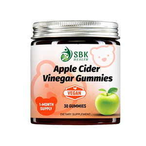 Gomitas de Vinagre de Sidra de Manzana Personalizadas para Adultos con Zinc, Refuerzo Inmunológico, Gomitas Veganas que Aumentan los Antioxidantes y Queman Grasa - Product Image 1