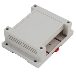 Boîtier de commande électrique industriel professionnel PLC006 <span class=keywords><strong>115</strong></span> * 90 * 40 mm en ABS pour rail DIN - Product Image 1