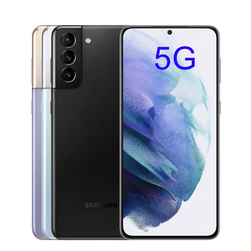 סיטונאי משופץ מקורי טלפונים ניידים עבור Samsung Galaxy S21 בתוספת S21 + Ultra G991 G996 G998 128GB 256GB 5G טלפון