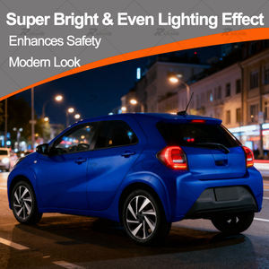 Feux arrière LED pour <span class=keywords><strong>Toyota</strong></span> Axia Wigo <span class=keywords><strong>Aygo</strong></span> <span class=keywords><strong>2023</strong></span> 2024 Paire LHD RHD Étanche ABS Ensemble de feux arrière de voiture - Product Image 5