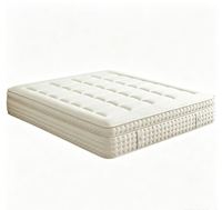 Matelas en mousse haute densité pour hôtel, compressés, tailles King, Queen, Full, Twin, enroulables, en latex, gel et mousse à mémoire de forme