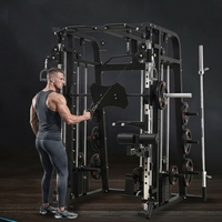 Machine Smith Commerciale en Acier Multi-Station pour la Maison, Banc de Musculation, Rack de Squat, Équipement de Fitness Multifonctionnel 60/70/140kg