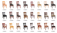 Chaises de salle à manger en bois de hêtre massif au design moderne pour restaurant, hôtel, appartement et bureau à domicile - Mobilier commercial d'extérieur