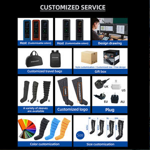 Nuevo Producto 2026, Botas de Recuperación con Compresión de Aire y Logotipo Personalizado, Sistema de Masaje de Piernas Completas con Terapia de Presión - Product Image 4