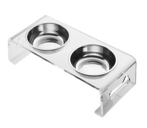 Support de bol pour animaux de compagnie en acrylique personnalisé Offre Spéciale Support de bol pour animaux de compagnie en acrylique personnalisé - Product Image 1