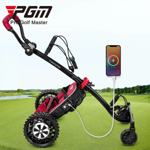 PGM QC008 스마트 자동 AI 골프 트롤리 원격 제어 전동 4륜 골프 카트 - Product Image 5