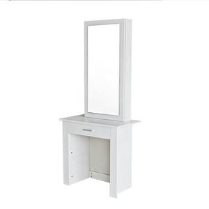 Coiffeuse miroir avec <span class=keywords><strong>5</strong></span> <span class=keywords><strong>tiroirs</strong></span>, bureau de maquillage, coiffeuse pour chambre de fille, prix d'usine - Product Image 5