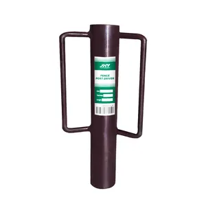 Poste de pondedor en T para jardín y granja, poste de mano con martillo con mango y Cabeza de Acero, 24 pulgadas - Product Image 1
