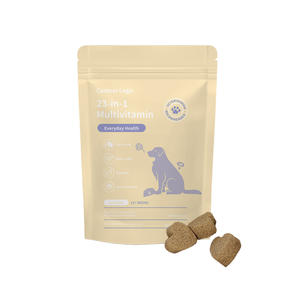 23 En 1 multivitamínico sabor personalizado perro suave masticable suplemento Cachorros mayores trata con alimentos Omega-3 glucosamina para perros - Product Image 2