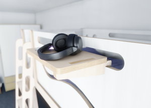 Litera de madera sólida para niños, cama alta y baja multifuncional con <span class=keywords><strong>escalera</strong></span> y estantes de almacenamiento, muebles modernos de dormitorio - Product Image 6