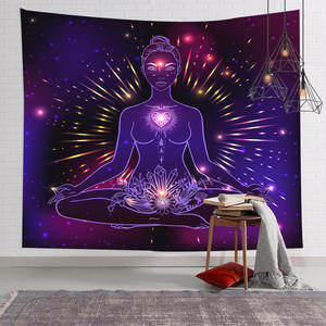 Tapisserie Mandala Nordique |   Toile de fond <span class=keywords><strong>murale</strong></span> <span class=keywords><strong>pour</strong></span> le yoga, idéale <span class=keywords><strong>pour</strong></span> la transformation du salon et de la chambre |   Serviette de plage et tapis de méditation <span class=keywords><strong>pour</strong></span> l'extérieur - Product Image 3