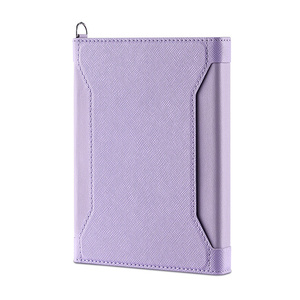 Pu מעור דרכון עור pu תיק כרטיס עלייה למטוס נסיעות עסקים שקית אחסון rfid עם lanyard - Product Image 3