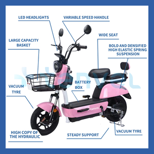 Factory Direct Selling New Adult <strong>Electric</strong> Bike 350W/500W 48V <strong>Electric</strong> Scooter City Ev Bike <strong>Motorcycle</strong> Cycle Bicycle <strong>With</strong> <strong>Pedal</strong> - Product Image 3