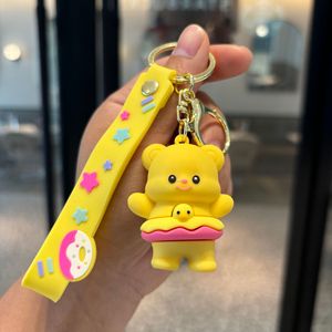 Llavero de Plástico con Diseño de Oso de Mantequilla, el Más Vendido, para Móvil, Mochila, Llaves de Coche, Regalo para Parejas - Product Image 6