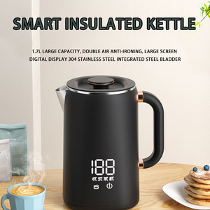 Portable Stainless Steel <b>Kettle</b> With Temperature Control Automatic Power Off & <b>Keep</b> <b>Warm</b> Feature for Hotel Use Portable - Product Image 1