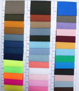 Tela de Camisa Mingo Impermeable, Lisa, Teñida, de 180 g/m², 150D, 100% Poliéster, Hilo de Poliéster Retorcido, Antiarrugas, Sin Plancha - Product Image 5