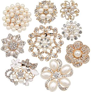 Broche de flores de ouro, broche de ouro da moda, broche de personalidade <span class=keywords><strong>diy</strong></span> para mulheres - Product Image 1