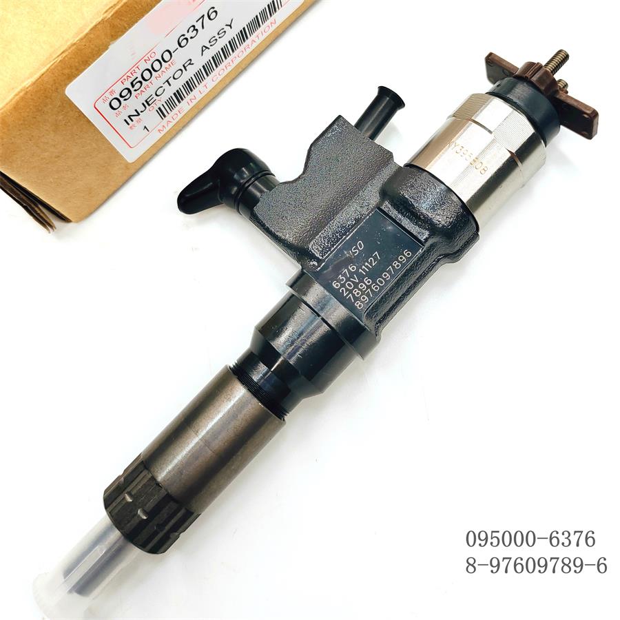Diesel Fuel Injector 095000-6373  Common Rail Injection Nozzle 8-97609789-6 For ISUZU 4HK1 6HK1