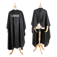 Nouveautés Fashion Blink Cape de Barbier Anti-Poussière en Polyester pour Salon, Cape de Coiffure Outil de Barbier