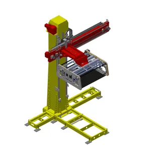 Automatic Low price Economy Single column Robot Palletizer for carton case box