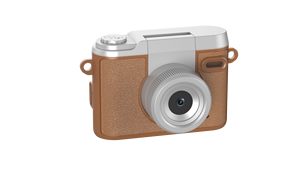 Petit appareil photo numérique vintage FHD 1080P avec écran couleur de 1,47 pouce, capteur CMOS, enregistrement <span class=keywords><strong>flash</strong></span>, appareil photo compact - Product Image 3