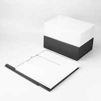 Boîte en carton rigide personnalisée recyclable à prix de gros, avec gaufrage et pelliculage brillant/mat pour cadeaux et artisanat