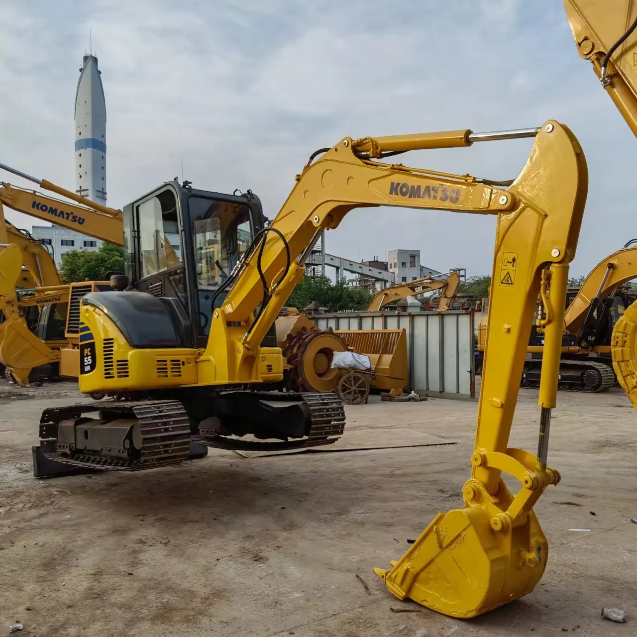 Penggali Kecil Komatsu PC55, Ekskavator Komatsu Pc55MR, Murah