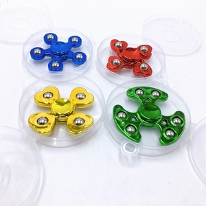 Spinner anti-stress en plastique électroplaqué pour jeunes (7-14 ans) - Spinner triangulaire - Vente en gros - Xc Chine Zhejiang - Product Image 2