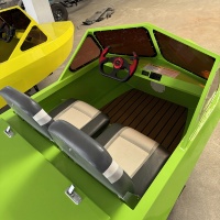 Bateau électrique à deux places, jet-ski 20KW pour la navigation panoramique, le tourisme, le commerce extérieur, le divertissement interactif