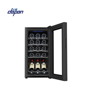 Refrigerador bajo encimera negro, refrigerador de <span class=keywords><strong>vino</strong></span>, Control de temperatura, almacenamiento de bebidas y <span class=keywords><strong>vino</strong></span>, Panel de mesa inteligente, enfriador diario listo - Product Image 4