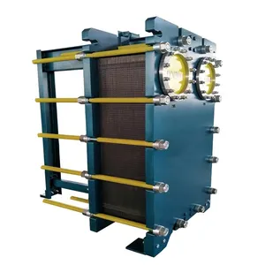 Titanium plate heat exchangers for marine and engine use in seawater