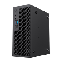 Boîtier PC Mini ITX portable de bureau SOHOO 4L avec alimentation flexible, mini station de travail en plastique