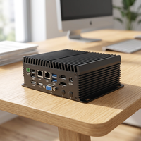 Mini Ordenador Industrial DP VGA con 3 Salidas de Pantalla, 4 Puertos COM RS232 RS485, USB 3.0, USB 2.0, GPIO en Venta