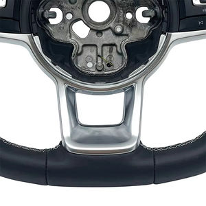 Volant en cuir personnalisé modifié pour VW Volkswagen <span class=keywords><strong>Golf</strong></span> R 5 6 7 MK5 MK6 MK7 CC GTI MK7.5 Jetta Passat - Product Image 6