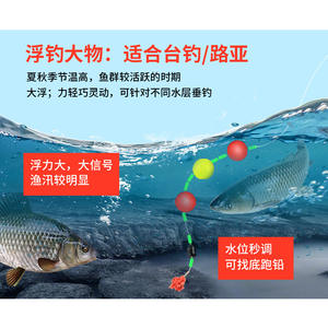 Flotador de pesca de perfil en T Luoyang, de espuma ligera, para pesca en arroyos y lagos, para carpa de hierba, aparejos de pesca con señuelos. - Product Image 1