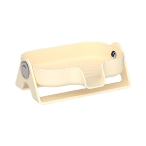 Soap Dish Rectangular PP Rotating Deck Mount Bathroom Soap Holder With Drainage Multiple Colors Available - Product Image 5