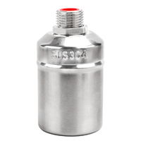 Vanne à boisseau sphérique à flotteur automatique robuste en acier inoxydable 1/2 ''304 pour réservoir d'eau OEM d'alimentation manuelle