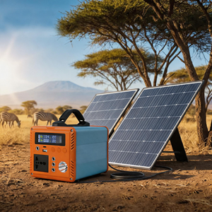 Générateur <span class=keywords><strong>solaire</strong></span> extérieur à <span class=keywords><strong>prix</strong></span> de gros 200W avec batterie LiFePO4, station d'alimentation portable pour camping, urgence et maison, avec panneau <span class=keywords><strong>solaire</strong></span> - Product Image 3