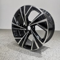 Jantes de voiture de tourisme en alliage d'aluminium d'origine OEM à cinq branches, 17 * 7,5 18 * 8 19 * 8 pouces, 5 * 112 PCD, 5481
