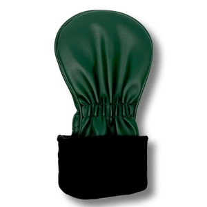 Housse <span class=keywords><strong>de</strong></span> tête <span class=keywords><strong>de</strong></span> club <span class=keywords><strong>de</strong></span> golf vert foncé pour driver, fairway, hybride, en cuir premium, ensemble <span class=keywords><strong>de</strong></span> housses <span class=keywords><strong>de</strong></span> tête <span class=keywords><strong>de</strong></span> golf personnalisées OEM - Product Image 3