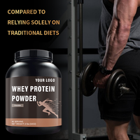 LIFEWORTH Isolat de poudre de protéine sans sucre 100% Whey Weight Gainer High Standard