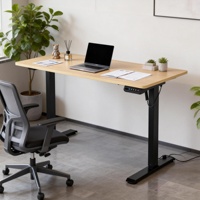 Bureau debout électrique de luxe, design ergonomique moderne, durable, hauteur réglable automatiquement, pour la maison et le bureau