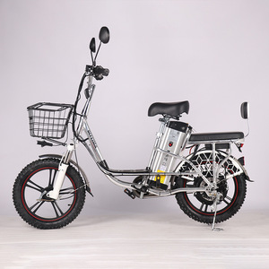 Vélo électrique chinois Monster 16*3.0 avec pneus pour neige, 60v21ah, en alliage d'aluminium, pneus larges, vélo électrique hybride de ville pour livraison - Product Image 1