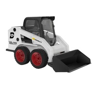 Camion chargeur RC Double E E594-003 1/14 Scale 2.4GHz Remote Control Bulldozer Truck Toy For Kids