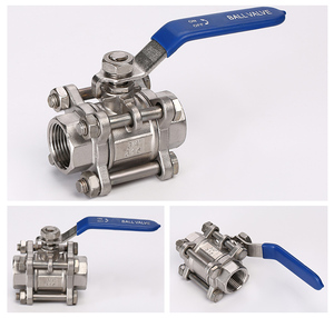 Van Bi Hàn 3 Mảnh Bằng Thép Không Gỉ 1/2 Đến 4Inch 1000WOG - Product Image 5