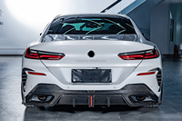Diffuseur arrière en carbone sec premium, kit carrosserie aérodynamique pour BMW Série 8 M8 840i 4 portes