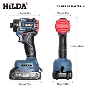 <span class=keywords><strong>Perceuse</strong></span>-<span class=keywords><strong>visseuse</strong></span> électrique sans balais 21V à couple élevé, rechargeable, avec batterie au lithium, réversible, garantie 1 an, pour le marché international - Product Image 3
