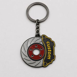 Llavero Personalizado de Alta Calidad con Modelo de Pieza de Freno en Miniatura, Souvenir para Fanáticos de Autos - Product Image 2