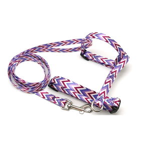 Kekang Anjing Peliharaan Nilon Terbaik, Kekang untuk Anjing Kecil Dapat Disesuaikan dengan Gesper Berlubang - Product Image 6