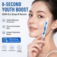 Crème en Capsules GHK-cu pour le Visage - Correcteurs de Pigmentation, Élimination des Cernes, Blanchiment, Raffermissement, Hydratation, Baume Facial au Peptide de Cuivre